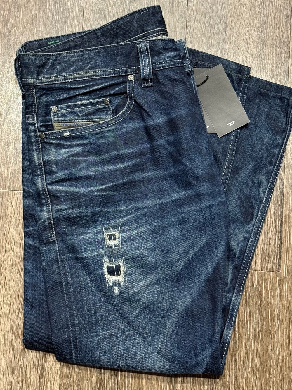 Diesel Safado Made in Italy Jeans Men’s Size 33x30 Distressed Premium Denim